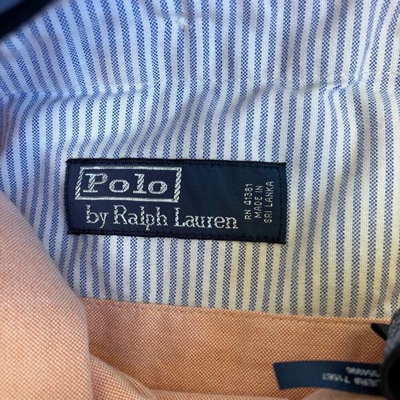 Polo Ralph Lauren Sz32 Cotton Chino Shorts Pale Pink Preppy Flat Front Old Money - Picture 8 of 16